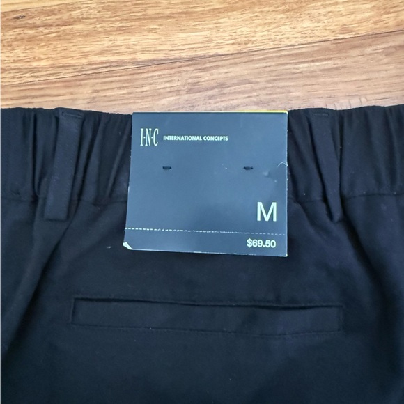 NWT INC International Concepts Women’s Black Elastic Waist Joggers Size Medium - Picture 6 of 9